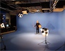 Virtuelles Studio: Vor der Kamera, in der Kamera
