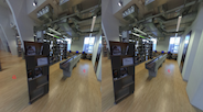 Snapshot: Tröge in der Bibliothek in Stereo für Cardboard
