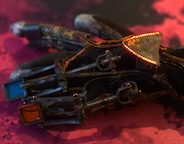 Glove with led light animation and button