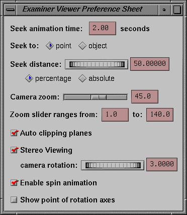 Examiner Viewer Preference Sheet